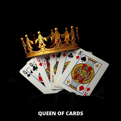 Queen Cards table